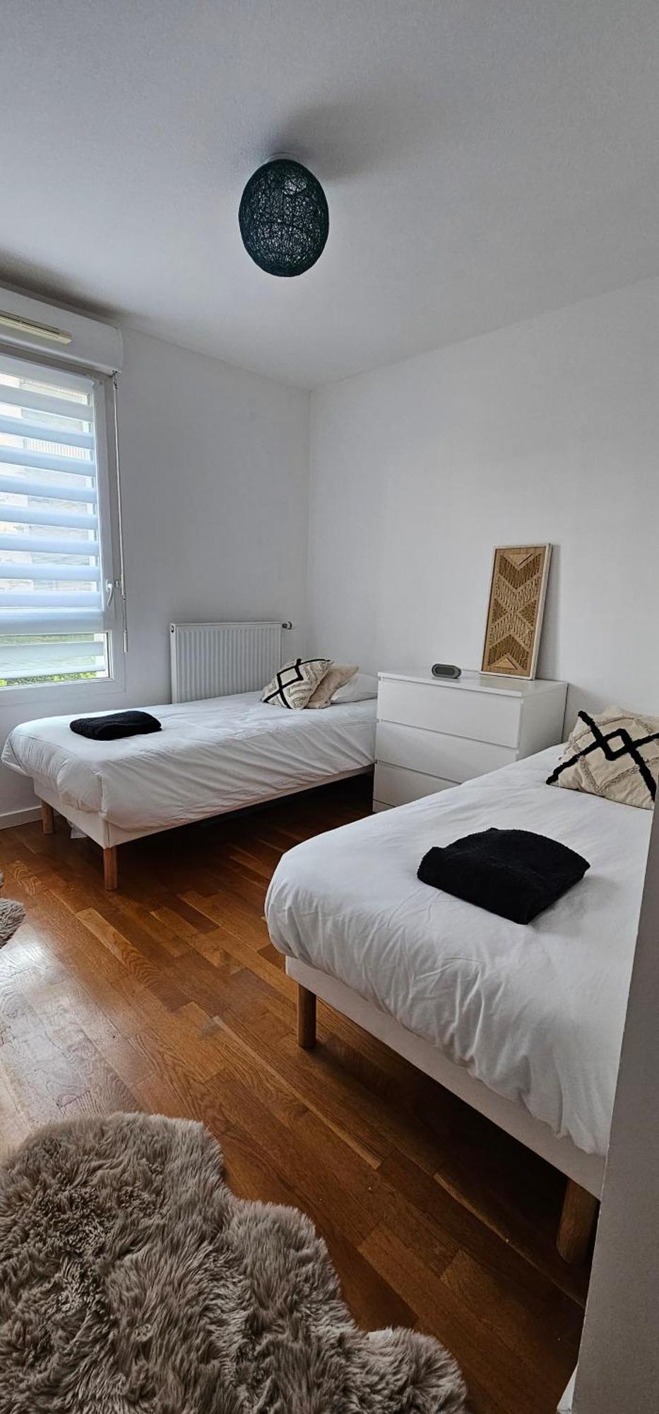 Ferienwohnung Le Cocon De Soie Superbe T3 A Vaulx En Velin Exterior foto